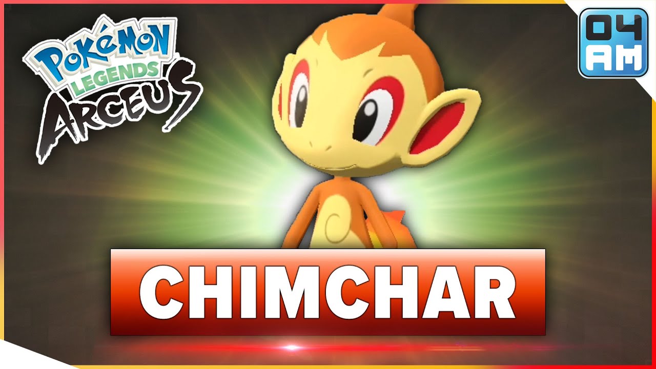 Where To Find CHIMCHAR & How To Catch It in Pokemon Legends Arceus