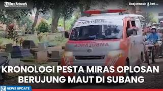 Kronologi 9 Orang di Subang Tewas karena Pesta Miras Oplosan, 2 Pelaku Ditangkap Polisi