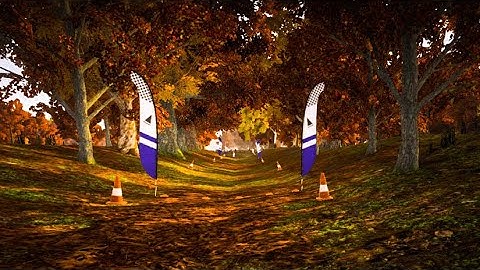 My best race on Liftoff Simulator after 50h || 01: AUTUMN FIELDS - WALK IN THE PARK || LEARNING FPV