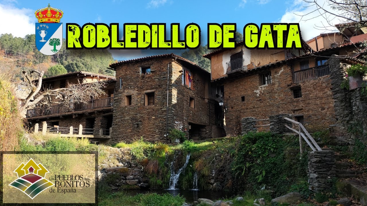 ROBLEDILLO de GATA (Cáceres) - Los Pueblos Más BONITOS de ESPAÑA