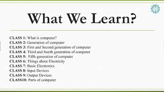 What We Learn  | Introduction To Computer Hardware & Networking | Class 1 | தமிழில்