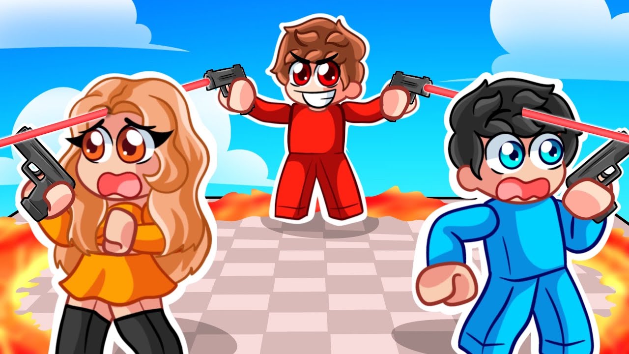 Hice Trampas en TIRO A CIEGAS en Roblox!