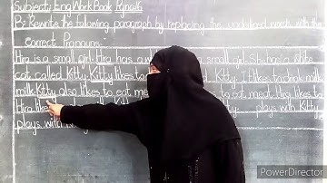 Class -  2 -   English work book - Assignment for Copy # 04 - HSS