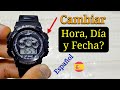Cómo Cambiar Hora Reloj Digital 4 botones Chino? | Como Configurar (Español)