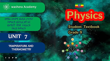 PHYSICS  GRADE  9  UNIT  7   LESSON  3  CONVERSION   BETWEEN TEMPRATURE   SCALES