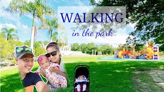 Walking in the park || 6months Old baby || Family