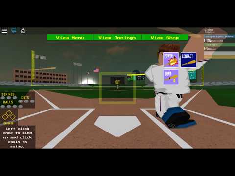 Roblox Baseball With Drybones496 All 4 Parts Were Attached With Voice - insane league homerun compilation part 1 hcbb roblox
