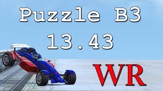 [Former WR] Puzzle B3 - 13.43 | TrackMania United Forever