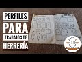 PERFILES PARA TRABAJOS DE HERRERIA