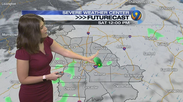 Saturday morning's forecast update with Meteorolog...