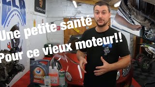 Une petite santé sur le trafic!Vidange nettoyage et traitement au mecarun p18C’était pas du luxe