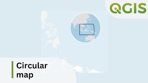QGIS: Create circular maps