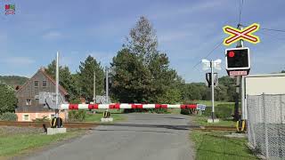 Železniční přejezd Višňová #2 [P2851]  20.9.2023 / Czech railroad crossing