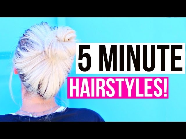 20 Quick and Easy Hairstyles for Long Hair with Video Instructions