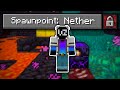 Beating minecraft but i start in the nether again