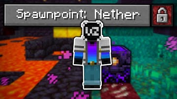 Minecraft uitspelen, maar ik begin opnieuw in de Nether