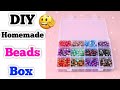 DIY : Homemade Beads Organiser Box • How to make Beads Box At Home • Beads Organiser Box Making idea