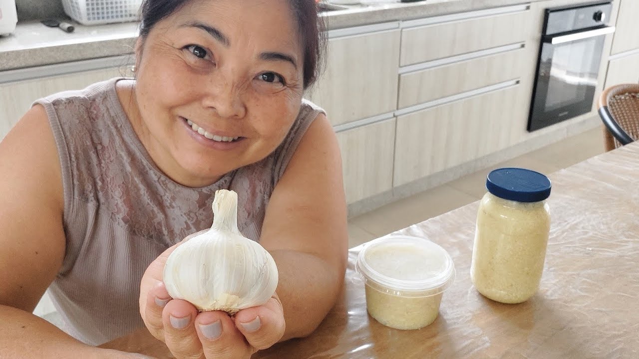 ALHO TRITURADO PARA TEMPERO | SEM SAL SEM ÓLEO | DURA MUITO MAIS TEMPO E NÃO ESCURECE