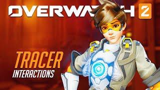 Overwatch 2 - All Tracer Interaction Voice Lines