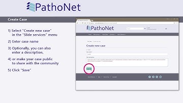 3DHISTECH - PathoNet Tutorial 04: How to Create Case