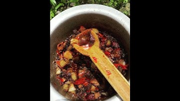 #120 - Smoked Pork (consider as pickle} | Manipur Taste & FunTechMedia
