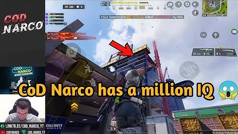 CoD Narco Has 1 million IQ 😱