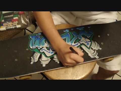 Skateboard Graffiti