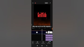 My Cap Cut is on life support