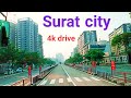 VIP Road 4k drive Surat city || Gujrat || India