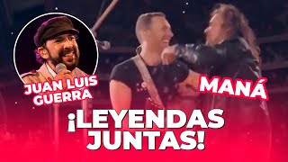 Coldplay sorprendió cantando Rayando El Sol de Maná y Bachata Rosa de Juan Luis Guerra EN VIVO