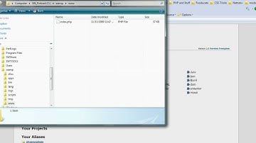Creating Projects, Databases, and Users in Wampserver Part 1 of 2