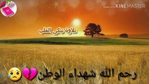 (^v^)❤💜من اجمل ماسمعت تلاوة تريح القلب (^v^)