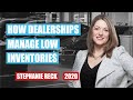 How dealerships manage low inventories by stephanie reck  joshua carlsen