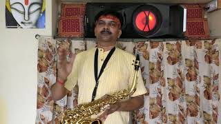 Video thumbnail of "O Sheronwali Saxophone Cover Dr C B Savita"