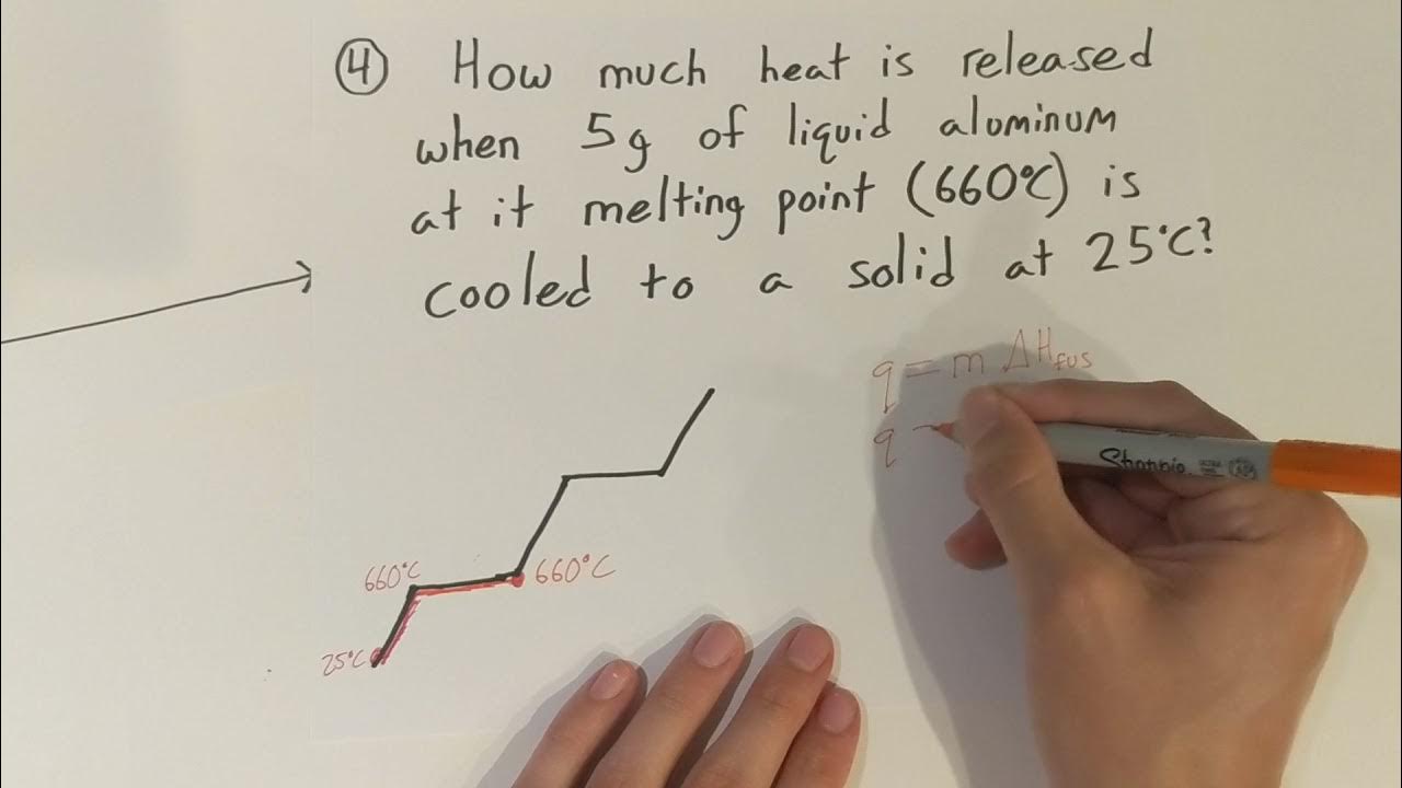 Heating Curve Practice Problems - YouTube