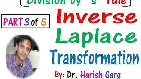 Part 3 - Inverse Laplace Transform | Based on Division by s Rule