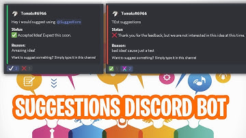 Suggestion Discord Bot with Buttons | Free Source Code | Replit Tutorial