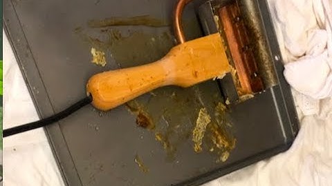 Bees in a Minute #10:  Electric Uncapping Plane