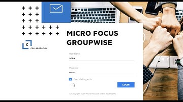GroupWise Web Interim Update January, 2020