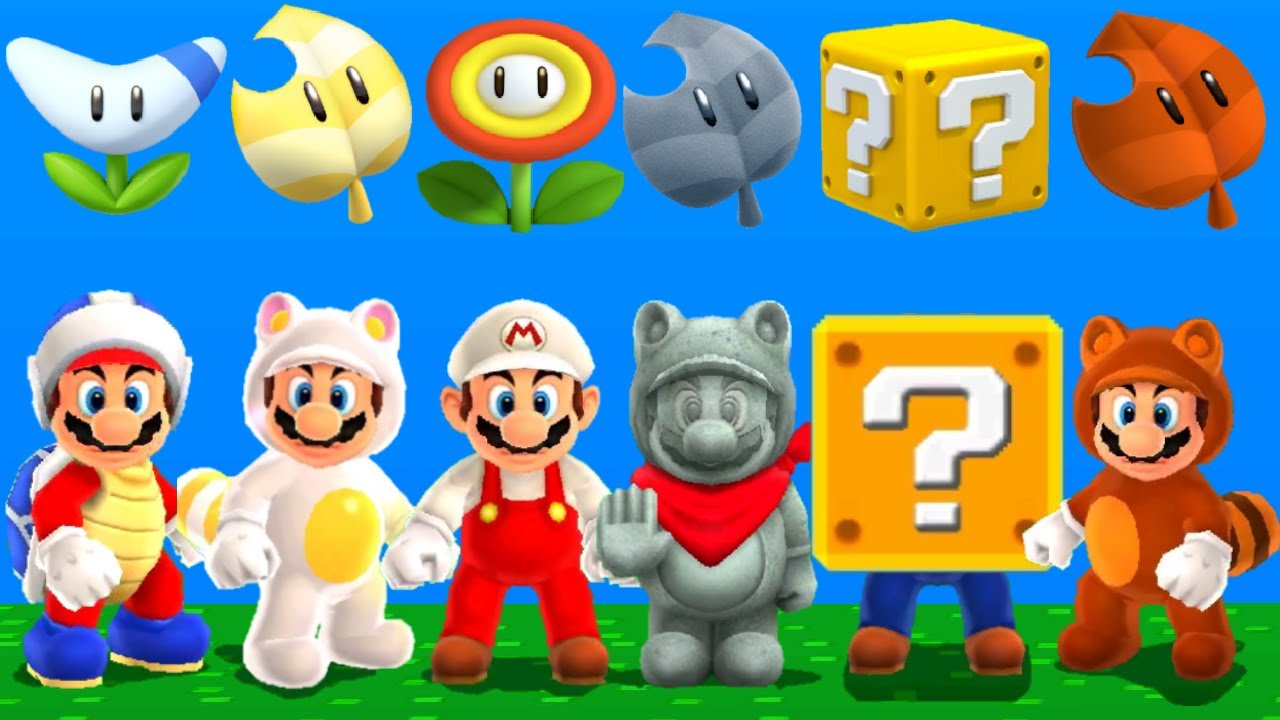 All Power-Ups in Super Mario 3D Land