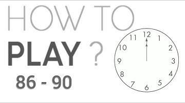 How to play? a puzzle game Level 86 87 88 89 90  WALKTHROUGH