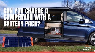 Can You Charge A Campervan With A Jackery Solar Power Station?