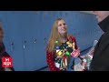 She was at school when we surprised her with a gift to help her serve the homeless