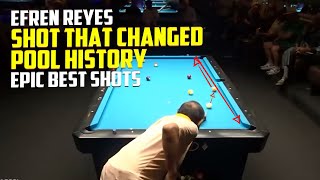 Efren Reyes Best Shots, The Efren Reyes Shot That Changed Pool History, and Best Shots Compilation