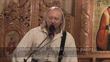 Ştefan Hruşcă - Concert de colinde (Chechiş, 24 nov. 2012)