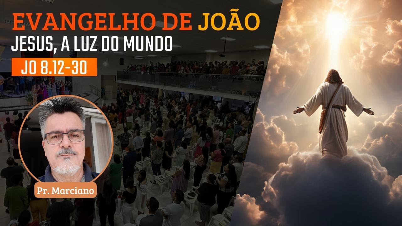 IBG Celebração | 18.08.2024 | João 8.12-30 com Pr. Marciano Lima