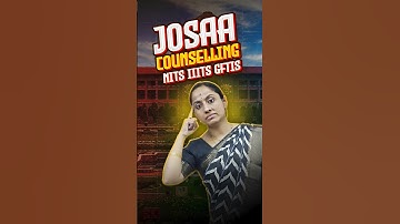 JoSAA lo em kavali? NITs/IIITs/GFTIs seat process clear cheppam #vedantutelugu #josaacounseling