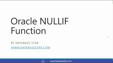 Oracle NULLIF Function