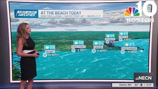 Forecast: Good beach day as summer heat returns