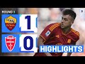 AS Roma Monza goals and highlights